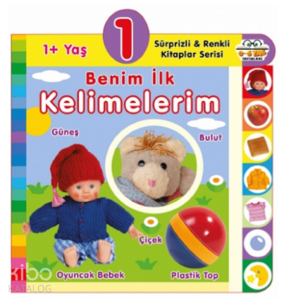1+ Yaş – Benim İlk Kelimelerim - Kitapiks.com