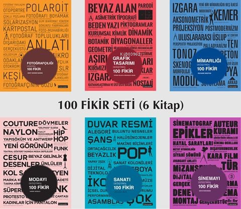 100 Fikir Seti (6 Kitap Takım) - Kitapiks.com
