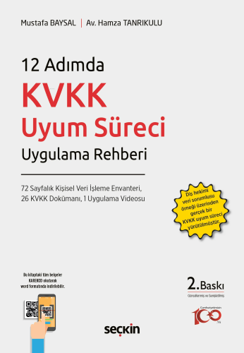 12 Adımda KVKK Uyum Süreci - Kitapiks.com
