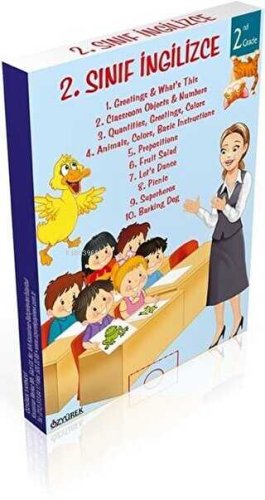 2. Sınıf İngilizce Hikayeler (10 Kitap Takım) - Kitapiks.com