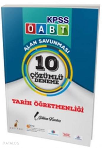 2017 ÖABT Tarih Öğretmenliği Çözümlü 10 Deneme - Kitapiks.com