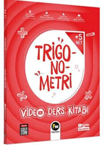 F10 Yayınları Trigonometri Video Ders Kitabı