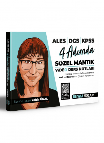 2021 KPSS - ALES - DGS 4 Adımda Sözel Mantık Video Ders Notları - Kita