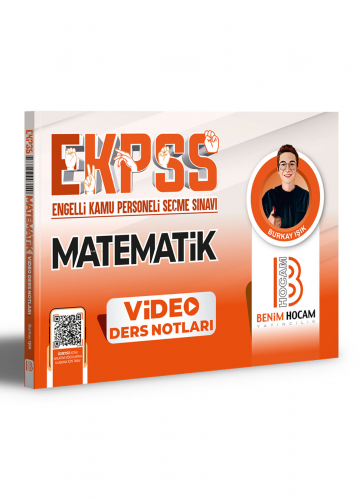 2024 EKPSS Matematik Video Ders Notları Benim Hocam Yayınları