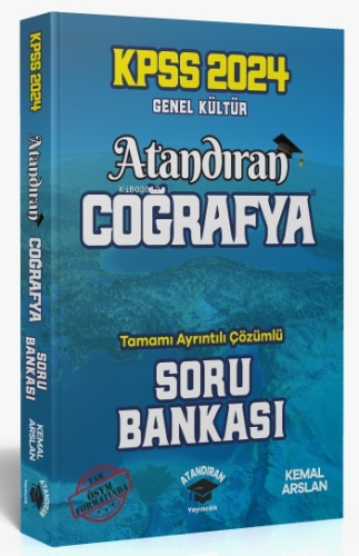 2024 KPSS Coğrafya Atandıran Soru Bankası Çözümlü - Kitapiks.com