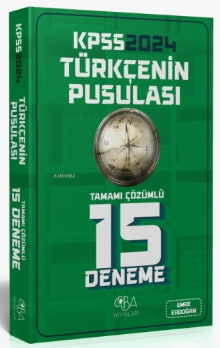 2024 KPSS Türkçenin Pusulası 15 Deneme Çözümlü