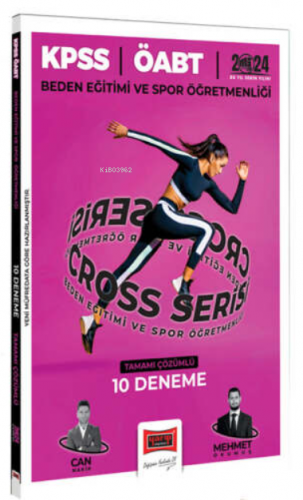 2024 ÖABT Beden Eğitimi ve Spor Öğretmenliği Cross Serisi Tamamı Çözümlü 10 Deneme