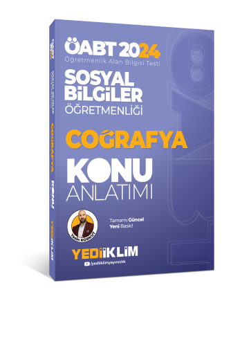 2024 ÖABT Sosyal Bilgiler Öğretmenliği Coğrafya Konu Anlatımı