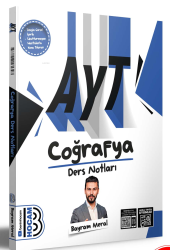 AYT Coğrafya Ders Notları Benim Hocam Yayınları