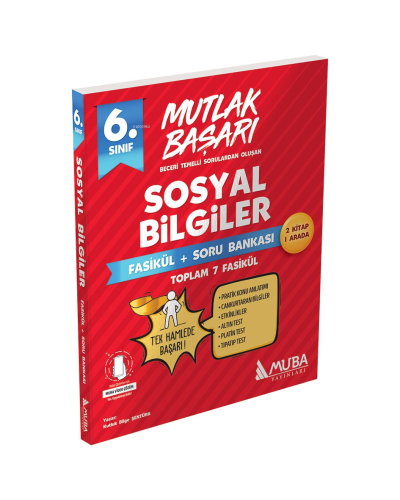 2027 - MB 6.Sınıf Sosyal Bilgiler Fasikül + Soru Bankası - Kitapiks.co