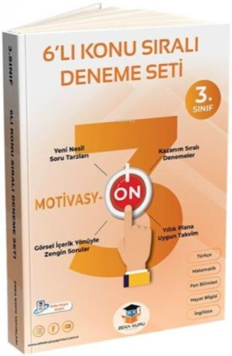 3. Sınıf 6`lı Konu Sıralı Deneme