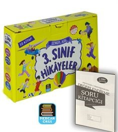 3. Sınıf Hikayeler Okuma Seti 10 Kitap, Soru Kitapçığı İlaveli - Kitap