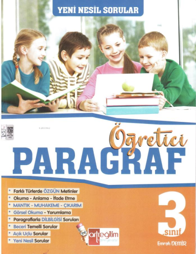 3. Sınıf Yeni Nesil Sorularla Öğreten Paragraf Kitabı