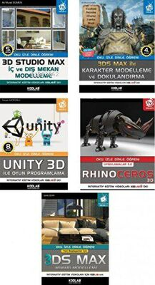 3D Eğitim Seti 5 Kitap Takım