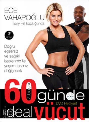 60 Günde İdeal Vücut (Kuşe Kağıt-Dvd Ekli); Tony Hill Koçluğunda - Kit