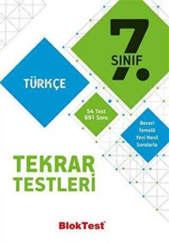 7.Sınıf Bloktest Türkçe Tekrar Testleri