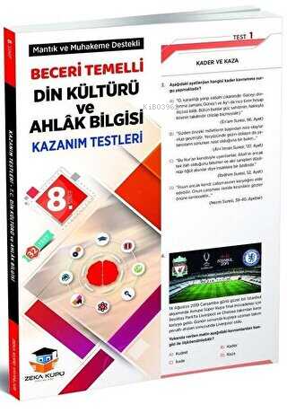 8. Sınıf Din Kültürü ve Ahlak Bilgisi Beceri Temelli Kazanım Testleri