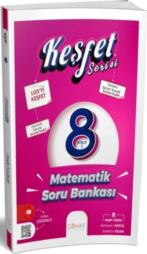 8. Sınıf LGS Matematik Soru Bankası Keşfet Serisi