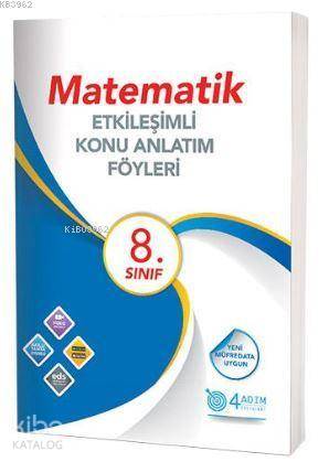 8. Sınıf Matematik Etkileşimli Konu Anlatım Föyleri