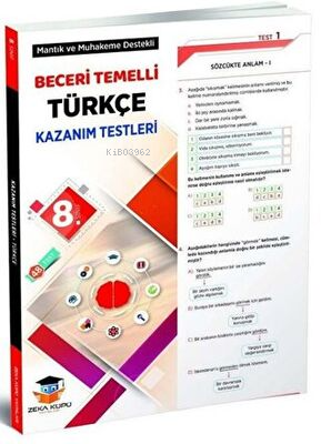 8. Sınıf Türkçe Beceri Temelli ?Kazanım Testleri