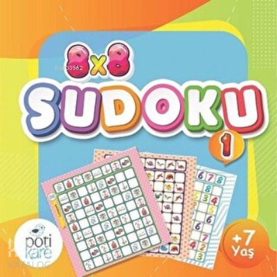 8X8 Çıkartmalı Sudoku 7+ (4)