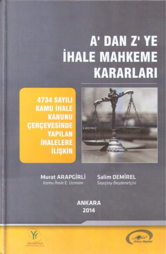 A'dan Z'ye İhale Mahkeme Kararı - Kitapiks.com