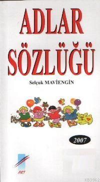 Adlar Sözlüğü