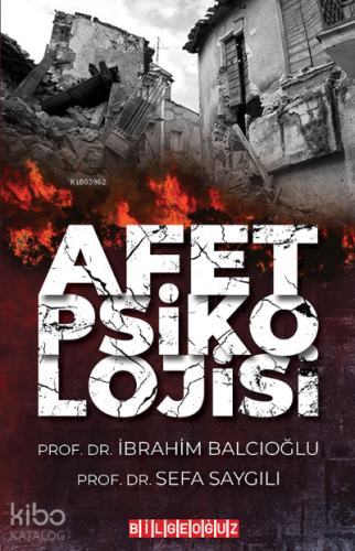 Afet Psikolojisi - Kitapiks.com