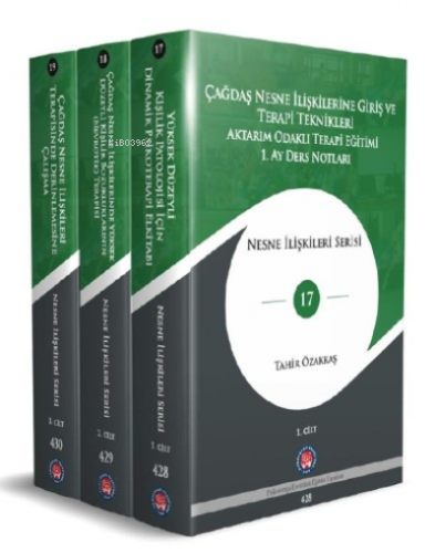 Aktarım Odaklı Terapi Eğitimi Ders Notları (3 Cilt Shrink) - Kitapiks.