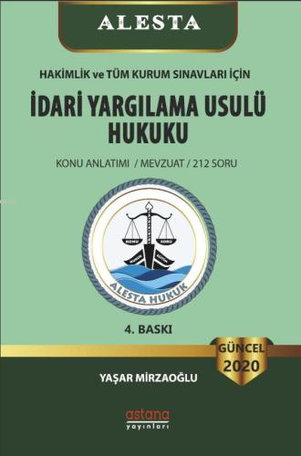 Alesta İdari Yargılama Usulü Hukuku (4. Baskı) - Kitapiks.com