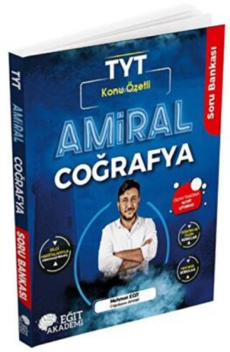 Amiral Coğrafya TYT Konu Özetli Soru Bankası - Kitapiks.com
