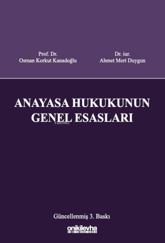 Anayasa Hukukunun Genel Esasları