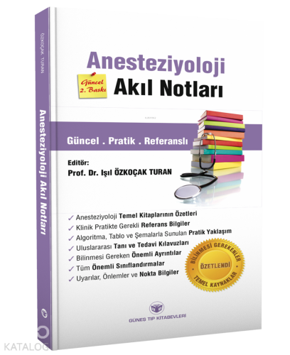 Anesteziyoloji Akıl Notları - Kitapiks.com