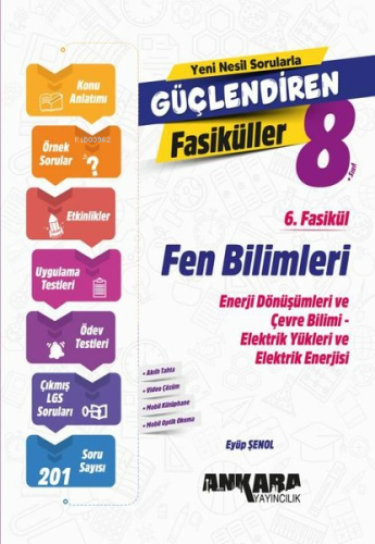 Ankara Yayıncılık 8. Sınıf Fen Bilimleri Güçlendiren 6. Fasikül - Kita