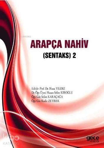 Arapça Nahiv - Sentaks 2