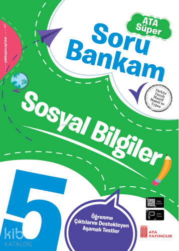 Ata Yayıncılık 5. Sınıf Ata Süper Soru Bankam Sosyal Bilgiler