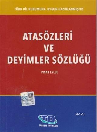 Atasözleri ve Deyimler Sözlüğü - Kitapiks.com