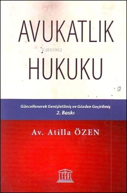 Avukatlık Hukuku - Kitapiks.com