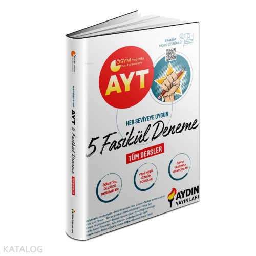 AYT 5 Fasikül Deneme - Kitapiks.com