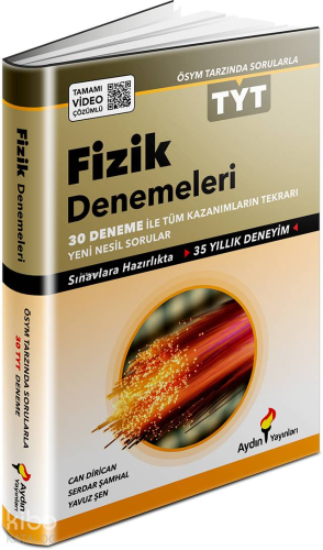 Aydın Yayınları TYT Fizik 30 Denemeleri