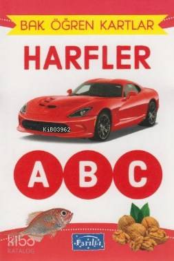 Bak Öğren Kartlar - Harfler - Kitapiks.com