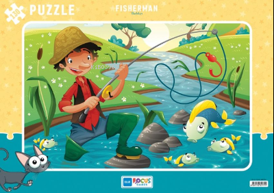 Balıkçı - 130 Parça Puzzle (BF171) - Kitapiks.com