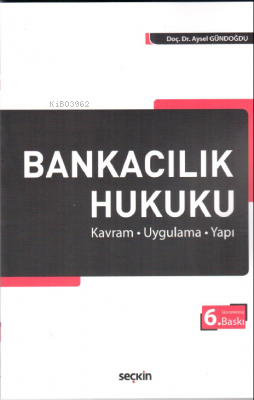Bankacılık Hukuku - Kitapiks.com