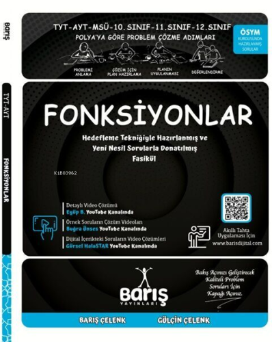 Barış Çelenk Fonksiyonlar Matematik Fasikülleri - Kitapiks.com