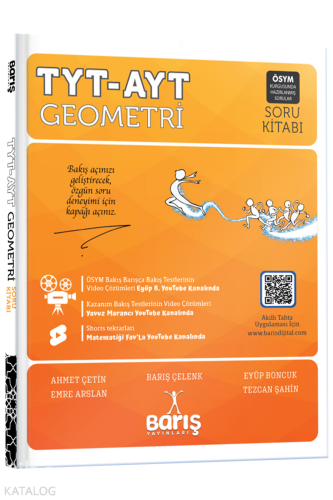 Barış Yayınları TYT-AYT Geometri Soru Kitab