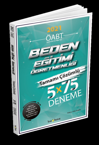 Beden Eğitimi Öğretmenliği Tamamı Çözümlü 5X75 Deneme