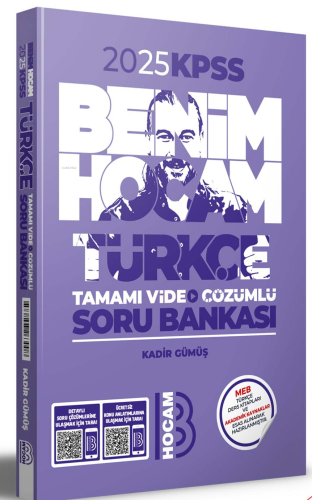 KPSS Türkçe Tamamı Video Çözümlü Soru Bankası Benim Hocam Yayınları