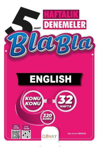 BLA BLA Serisi 32 Haftalık 5. Sınıf İngilizce - Kitapiks.com