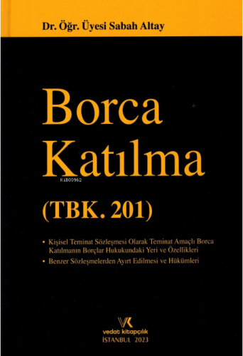 Borca Katılma (TBK. 201) - Kitapiks.com