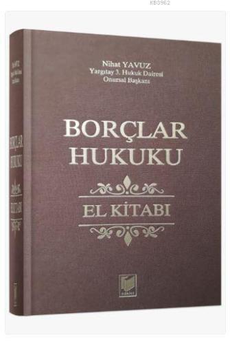 Borçlar Hukuku El Kitabı - Kitapiks.com